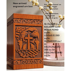 Handcrafted Wooden Urn Lotus Diya Memorial Keepsake urn Spiritual Cremation Ash Urn by AYAANS - Product Image 6