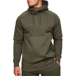 Venta al por mayor de ropa deportiva con logotipo personalizado de lana de algodón para hombre Muscle Fit Pullover Hoodie Heavyweight Oversized Hoodie 2025 - Product Image 2
