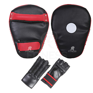 Professional <b>Focus</b> <b>Pads</b> Premium PU Leather Secure Wrist Closure Punch Mitts for Skill Development - Product Image 1