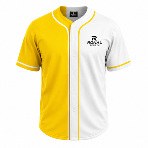 Camiseta de Béisbol de Manga Corta para Hombre, de Alta Calidad, Secado Rápido, Transpirable, 100% Poliéster, Ajuste Cómodo, Ronald Sports Winter - Product Image 1
