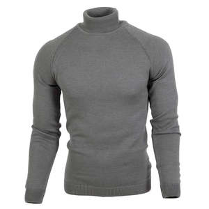 New <b>Men's</b> Turtleneck Sweatshirt <b>Men</b> Sweaters Casual <b>Turtle</b> <b>Neck</b> Solid Colour Quality Warm Slim Turtleneck Sweaters Pullover <b>Mens</b> - Product Image 2
