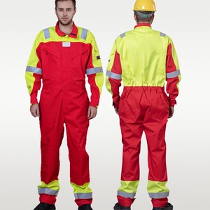 Overol de Trabajo Unisex Reflectante de Alta Visibilidad, Transpirable, Personalizable con Impresión Digital, sin Costuras, Uniformes de Seguridad de Algodón - Product Image 6