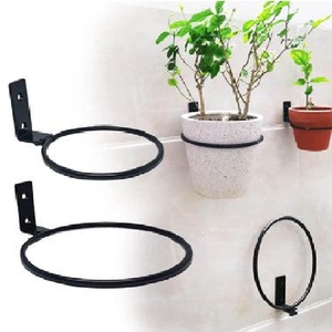 Circular Stainless Steel <b>Wall</b> <b>Planter</b> Powder Coated Modern Succulent <b>Planter</b> for Indoor Outdoor and Garden Use - Product Image 3
