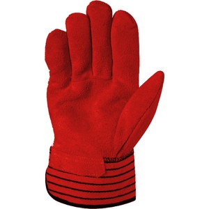 Gants de sécurité antistatiques en cuir de vachette pleine fleur de qualité supérieure, résistants à la chaleur et anti-perforation, pour la construction et le travail en hauteur (type Rigger canadien) - Product Image 4