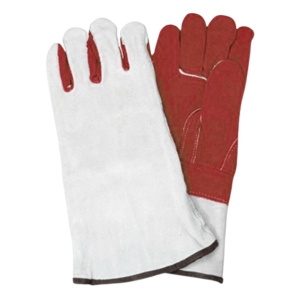 Guantes Reforzados de Piel de Vacuno para Niños, Resistentes a la Abrasión, para Trabajo Pesado, Barbacoa y Soldadura - Product Image 5