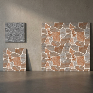 400x400mm Porcelaine Antidérapante Heavy Duty Parking Rustique Céramique 40x40cm Numérique Antidérapant 16x16 Carreaux de sol Vitrifiés Vitrifiés - Product Image 2
