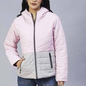 Dernière conception, veste matelassée en tricot pour femme, sur mesure, imperméable, respirante, écologique, coupe classique, idéale pour l'extérieur - Product Image 1