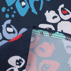 Colorful Animal Paw Print Veterinary Scrub Top Breathable Healthcare Uniform for Vet Techs & Pet Groomers Hospital <b>Nurse</b> Work - Product Image 4