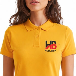 เสื้อโปโลคลาสสิกสำหรับผู้หญิง เนื้อผ้านุ่ม สวมใส่สบาย ทรงคลาสสิก แห้งเร็ว ดีไซน์ทันสมัย คุณภาพพรีเมียม สำหรับผู้หญิง - Product Image 4