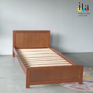Children's Adjustable Convertible Triple <b>Bunk</b> <b>Bed</b> Solid <b>Wood</b> Frame with Steps Eco-Friendly Minimalist Design - Product Image 4