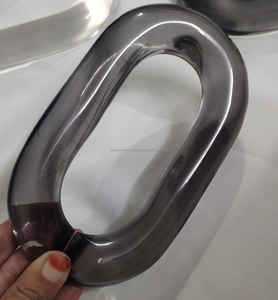 Chaîne en acrylique moderne personnalisée Accents muraux faits à la main en résine ornementale moderne suspendue pour la décoration intérieure Diwali Festival Ready - Product Image 1