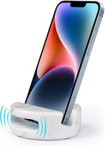 Soporte para móvil de mármol, base para teléfono de escritorio, soporte para móvil de mármol natural, soporte de lujo para teléfono, base para teléfono de mármol blanco - Product Image 5