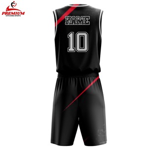 Uniforme de basket-ball personnalisable unisexe, tissu doux et respirant, léger, coupe confortable, antibactérien pour l'intérieur - Product Image 6