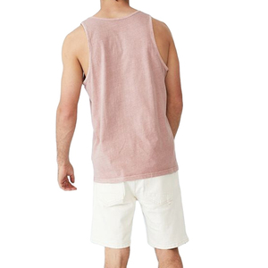Nouveauté : débardeur décontracté pour homme, respirant, pour musculation et fitness, avec couleur personnalisable, vente en gros - Product Image 2