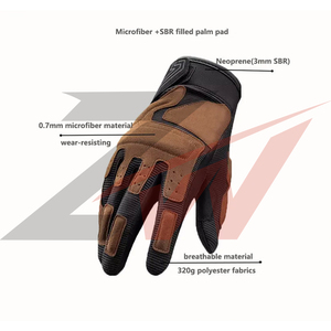 Gants de moto en cuir durables, gants pour hommes les plus vendus, gants de moto personnalisés avec logo, équipement de protection en gros - Product Image 2