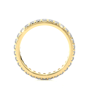 Bague en or massif 18 carats de haute qualité avec diamant de laboratoire taillé de 30 carats au total, certifiée IGI, pour femme, tendance, vente en gros - Product Image 6