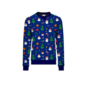 Nouveau sweat-shirt pour homme à imprimé numérique intégral, personnalisable, 100 % coton molletonné, écologique et respirant - Product Image 4