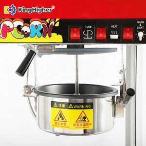 ماكينة صنع الفشار الكهربائية التجارية الاحترافية 8 أونصة بالهواء الساخن، آلة أوتوماتيكية لإعداد الفشار للمناسبات والسينما والحفلات - Product Image 4