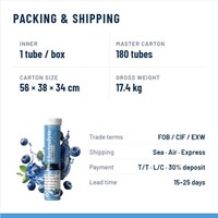 Comprimés d'électrolytes hydratants saveur myrtille OEM ODM, complément nutritionnel sportif à marque privée
