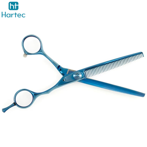 Ciseaux à effiler à lames tranchantes, design classique, poignée antidérapante, service OEM ODM, fournisseur de qualité, nouvelle tendance, fabriqué au Pakistan - Product Image 3