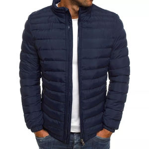 Blouson matelassé léger en toile à col montant pour homme 2025 – Style urbain personnalisé, tendance et simple - Product Image 5