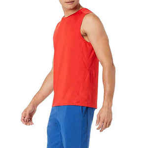 <b>Mens</b> Tank Tops Shirt Gym <b>Slim</b> Fit Tank Top Fitness Clothing Cotton Sleeveless <b>Vest</b> Man Plain Bodybuilding Tanktop - Product Image 1