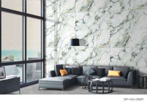 Azulejos de porcelana de lujo para interiores, superficie dorada de alto brillo, 60x120cm, 600x1200mm, tamaño 24x48, para decoración de paredes modernas - Product Image 5