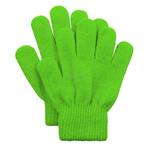 Guantes Clásicos de Punto con Estampado de Silicona y Puños Acanalados, Diseño Cálido de Invierno para Hombre y Mujer - Product Image 4