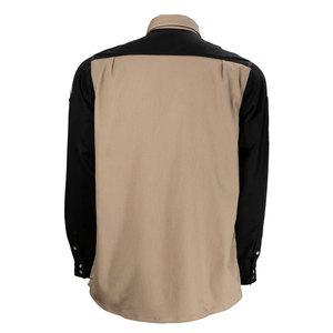 Wholesale Men's Western Fire Resistant FR <b>Welding</b> Clothing Work Overalls with Safety Workwear Features Fire Resistant <b>Shirt</b> - Product Image 4