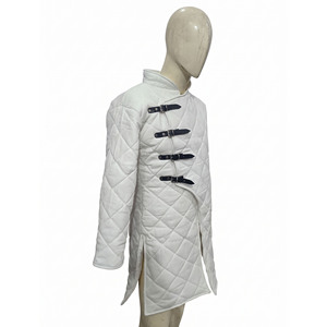 Abrigo Gambeson Medieval Hecho a Mano, Chaqueta Acolchada Gruesa para Armadura de Caballero, Reenactment, Cosplay, SCA y Disfraces Históricos - Product Image 4