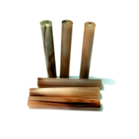 Rouleau de corne de buffle massif, naturel, moderne et écologique, technique de sculpture pour incrustation de bijoux artisanaux personnalisés, produits faits main, toucher réel