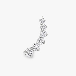 Boucles d'oreilles en diamant pour femmes, bijoux élégants et étincelants pour mariage, fête, anniversaire et occasions spéciales, en vente - Product Image 2