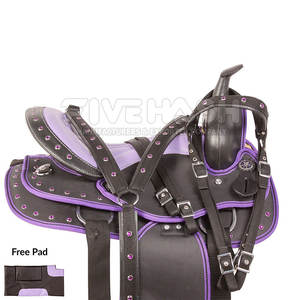 Silla de montar western ajustable para entrenamiento y competición - Precio al por mayor - Product Image 3
