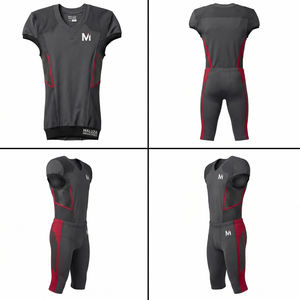 Conjunto de Uniforme de Fútbol Americano de Alto Rendimiento con Bolsillos Integrados para Relleno, Ropa Deportiva Personalizada por Sublimación para Equipos - Product Image 6