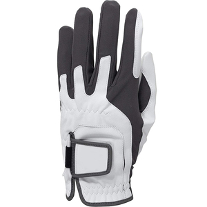 Gants de golf blancs en similicuir synthétique souple antidérapant à excellente adhérence pour adultes, durables pour un confort supplémentaire, également disponibles en cuir véritable - Product Image 1
