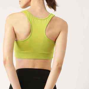 Women's Sports <b>Bra</b> Comfortable & Breathable Solid Color High Quality Material Low MOQ Sporty Style for Sale - Product Image 2