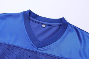 Uniforme de Fútbol Americano Personalizado con Diseño Sublimado, Cuello en V, Talla Grande, Manga Corta, Transpirable, de Poliéster - Product Image 3