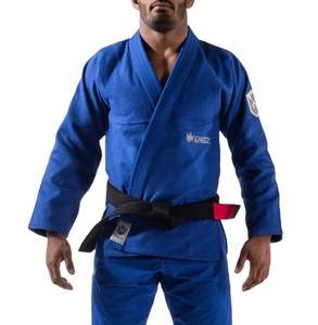 Breathable Stretch Quick Dry Lightweight 460g BJJ Kimono Brazilian Jiu Jitsu Gi Unisex Cotton Front Logo - Product Image 1