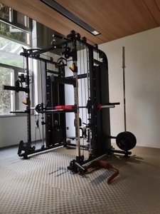 Stazione Multifunzione All-in-one 2026: Smith, Squat Rack, Cable Crossover, Chest Press, Gantry Station con Pesi da 70 kg su Ogni Lato - Product Image 4