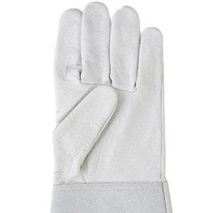 Gants de soudage TIG réutilisables en peau de chèvre anti-coupure, résistants à la chaleur, longs, pour le soudage TIG et les travaux de construction - Product Image 4
