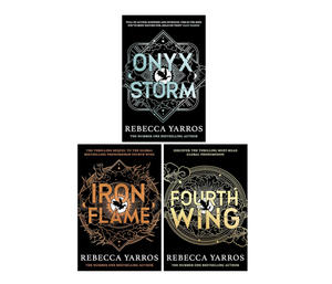 Empyrean Series 3 Books Set Rebecca Yarros (Fourth Wing <b>Iron</b> Flame Onyx Storm) Paperback Edition for Children (Wholesale Supply) - Product Image 3