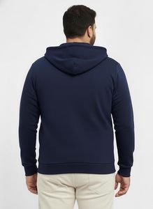 Fashion Front Logo <b>Print</b> Breathable Eco-Friendly Winter <b>Extra</b> <b>Large</b> Plain Color Hoodie Sweatshirt for Men - Product Image 3