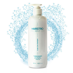 Champú HAIRSTRO para el Cuidado Diario del Cuero Cabelludo 500ml, Alivio para la Caída del Cabello, Fórmula Concentrada con Biotina y Centella, Unisex, para Todo Tipo de Cabello - Product Image 5