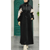 Nouveau modèle de robe Abaya musulmane en gros, personnalisez votre Abaya avec taille, couleur et logo sur mesure pour femmes