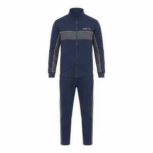 Conjunto Deportivo Informal para Hombre Hawk Eye, Azul Marino, con Cierre Completo, Diseño con Bloques de Color, Corte Regular, para Otoño - Product Image 6