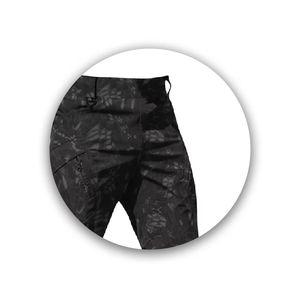 Men's Winter Soft <b>Shell</b> Waterproof Camouflage Hunting Pants with Custom Logo Front Print for Outdoor Work - Product Image 4