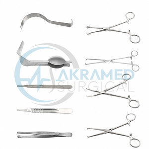 Juego de Instrumentos Quirúrgicos de Episiotomía Ginecológica de Alta Calidad, Acero Inoxidable, Aprobado por CE, Kit Médico Reutilizable - Product Image 6