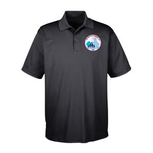 Polo à manches courtes pour homme Jack and Jill, tissu doux et respirant, col élégant, haut décontracté pour le travail, le sport et le confort - Product Image 1