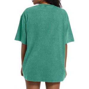 Latest Design Women's Oversized Solid <b>Pink</b> T-Shirt Loose Fit O-Neck Short Sleeve Jersey Knitted Casual All Seasons Wear T Shirts - Product Image 6