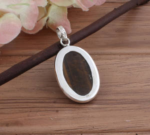 Charmes vintage tête de tigre en argent sterling 925 plaqué platine, bijoux faits à la main pour motards, oxydés, unisexe, idée cadeau de mariage - Product Image 3